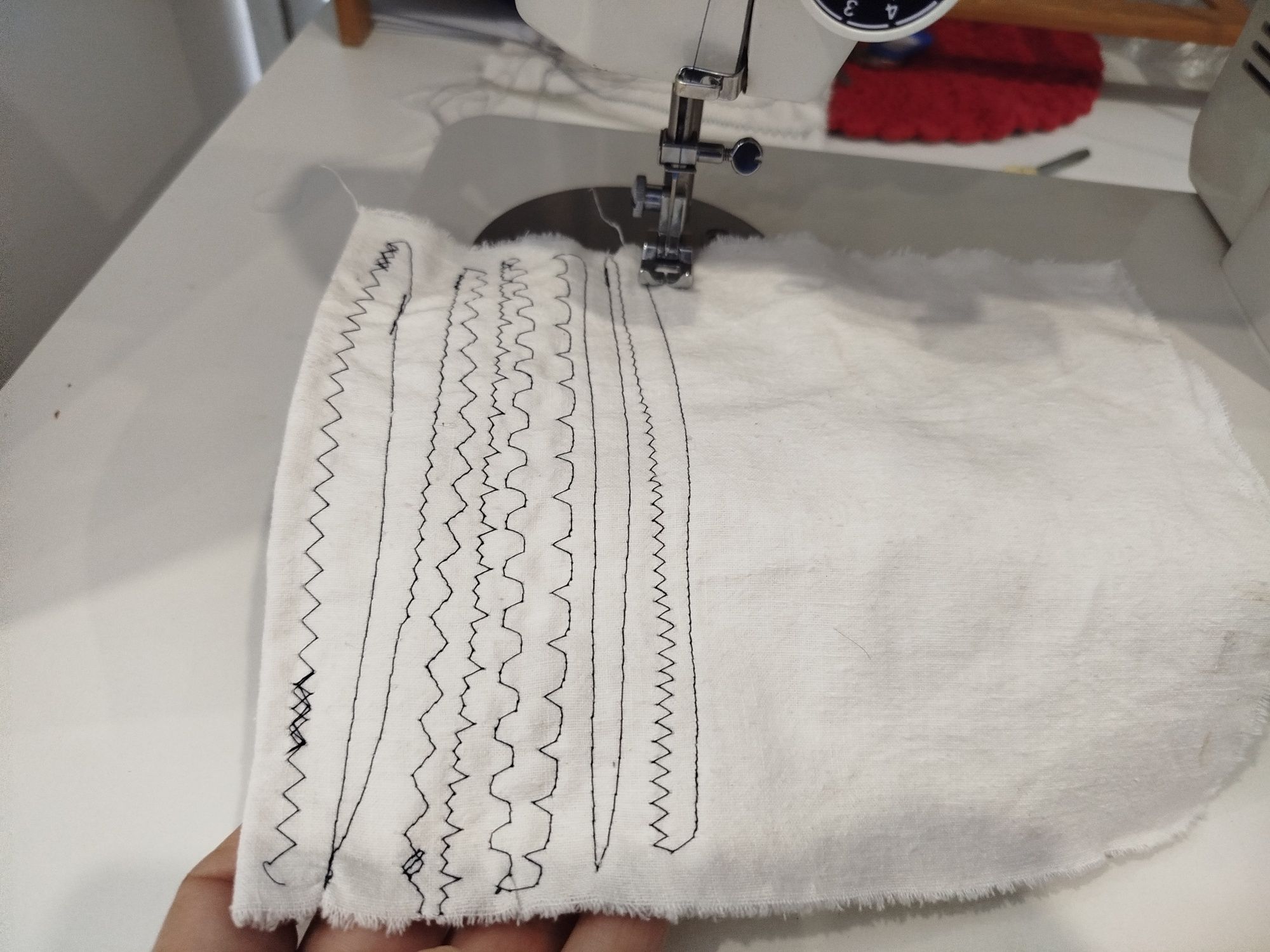 Máquina de costura fappyco