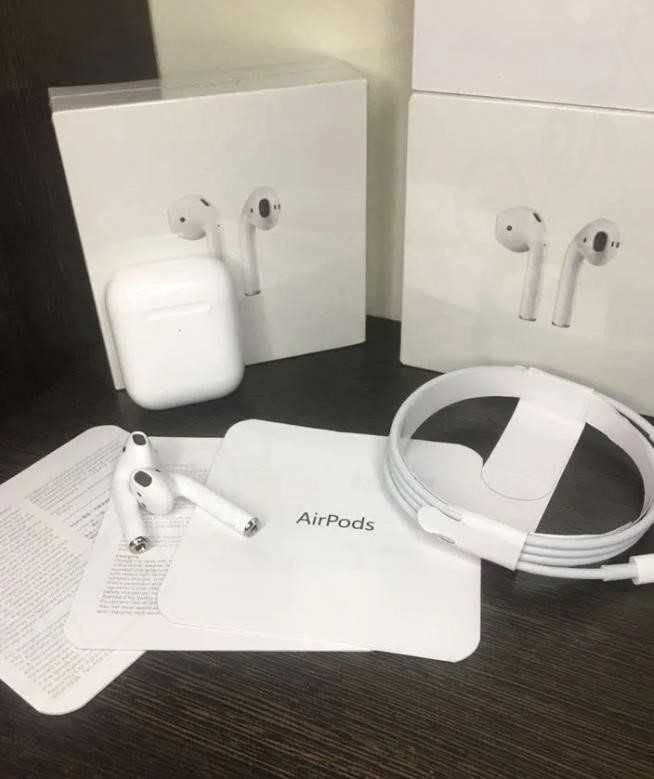 Безротові навушники AirPods 2 Найкраща якість! Вигідна ціна!!