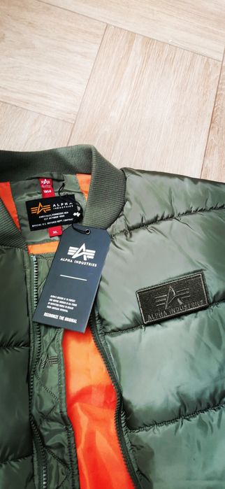 Alpha industries XL kamizelka mega ciepła NOWA