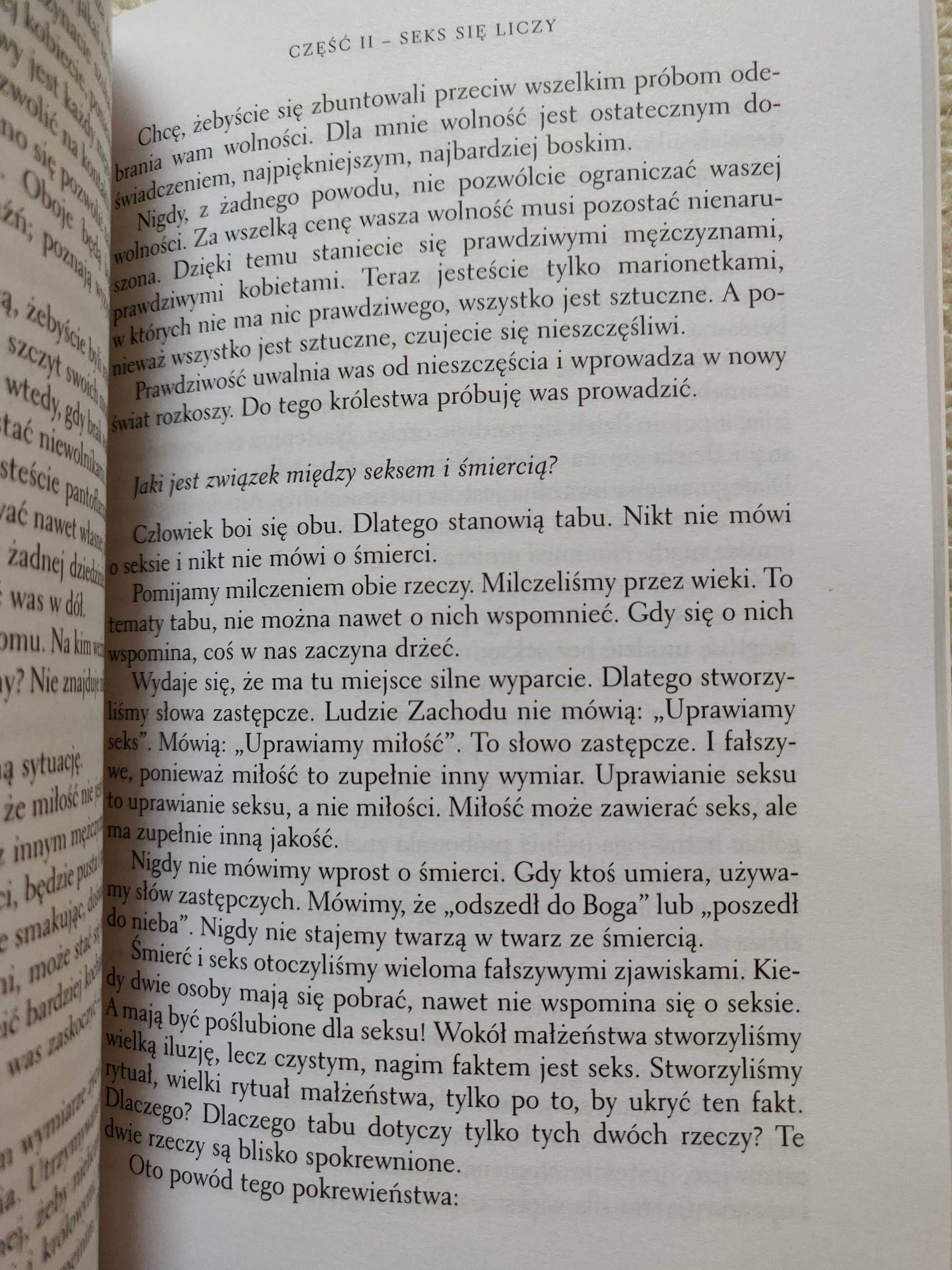 Seks się liczy. Od seksu do nadświadomości. OSHO