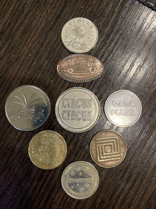 Жетони казіно.ігрові.студійні.розважальні.