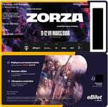 2x Karnet 11-12.07.2025 Festiwal ZORZA Warszawa AWF Podsiadło