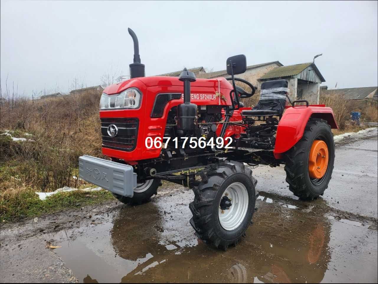 МініТрактор SHIFENG 240LR ГарантіяСервисКредитДоставимо!24коня