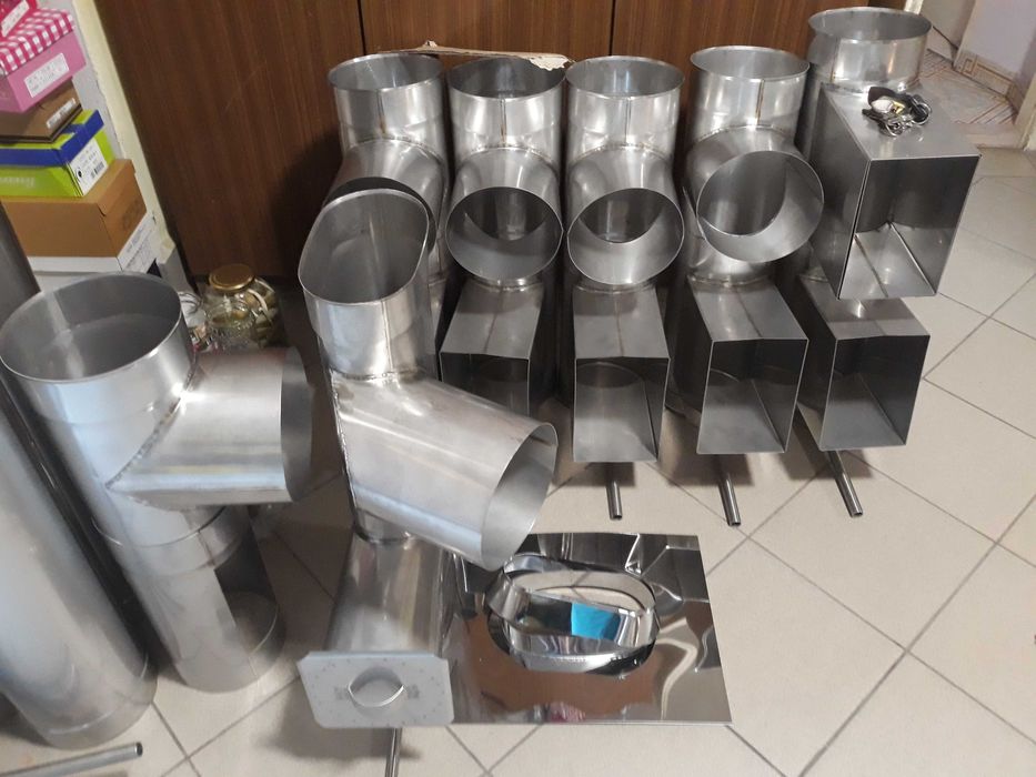 Wkłady kominowe-Frezowanie kominów-Kominy-Naprawa kominów