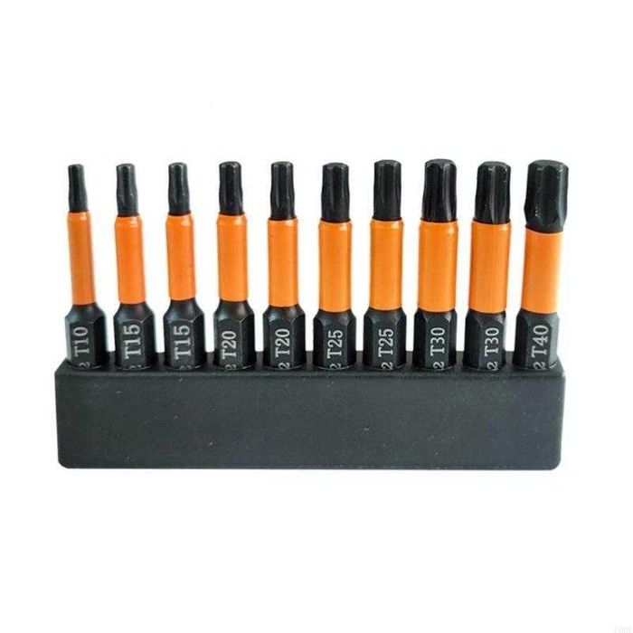 біта torx t40 t30 t25 t20 t15 t10 бита набір біт торкс набор бит