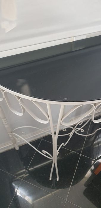 Mesa de ferro antiga