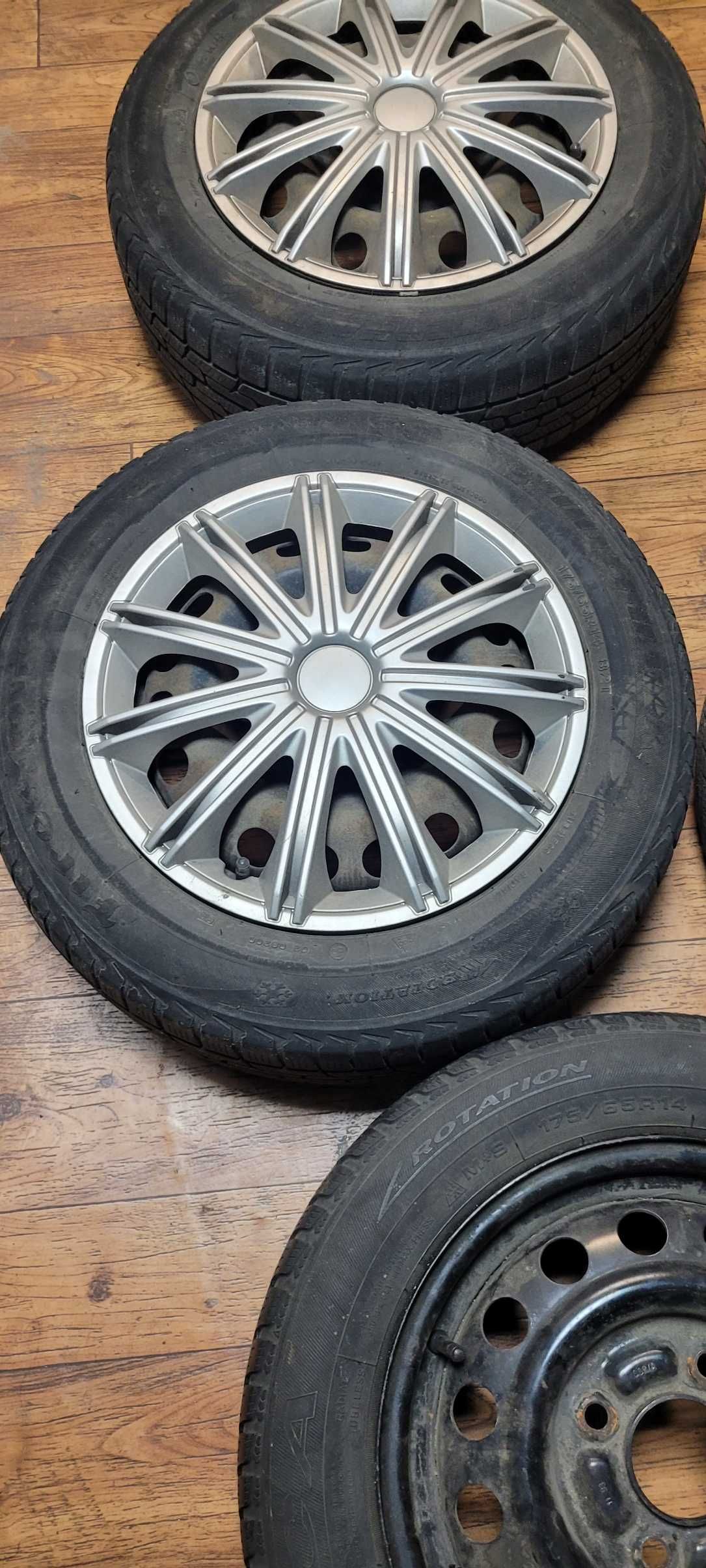 Koła Mitsubishi Colt, Smart Forfour 4x114,3, 14 cali, opony zimowe