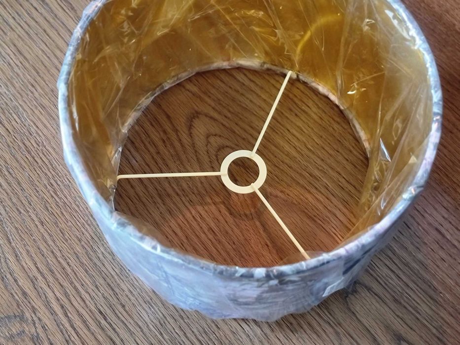 Klosz E14 kwiatowy wzór 25cm