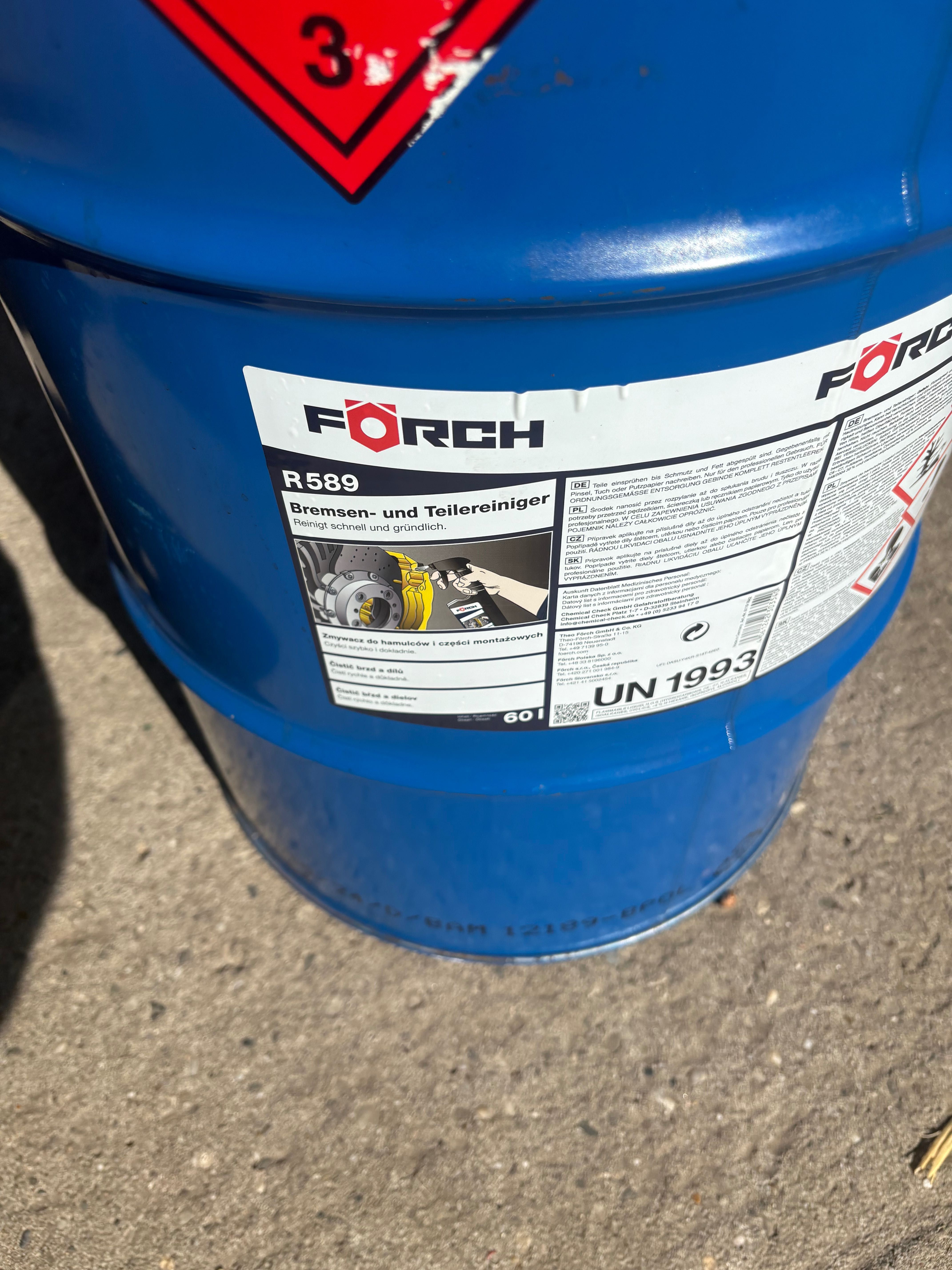 Beczka pusta 60l