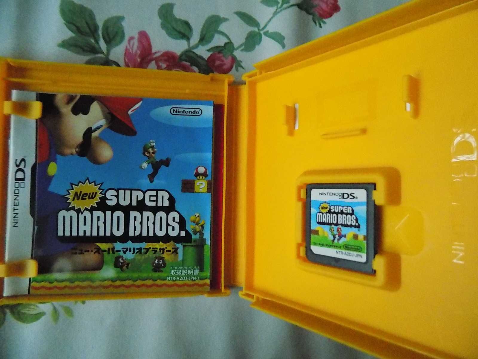 New Super Mario Bros. na Nintendo DS - złota wersja japońska, 3xJap :)