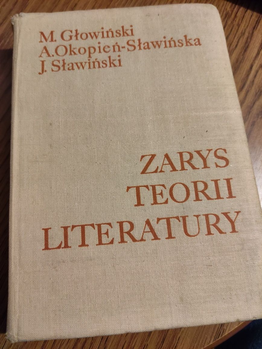 Zarys teorii literatury (dla studentów)