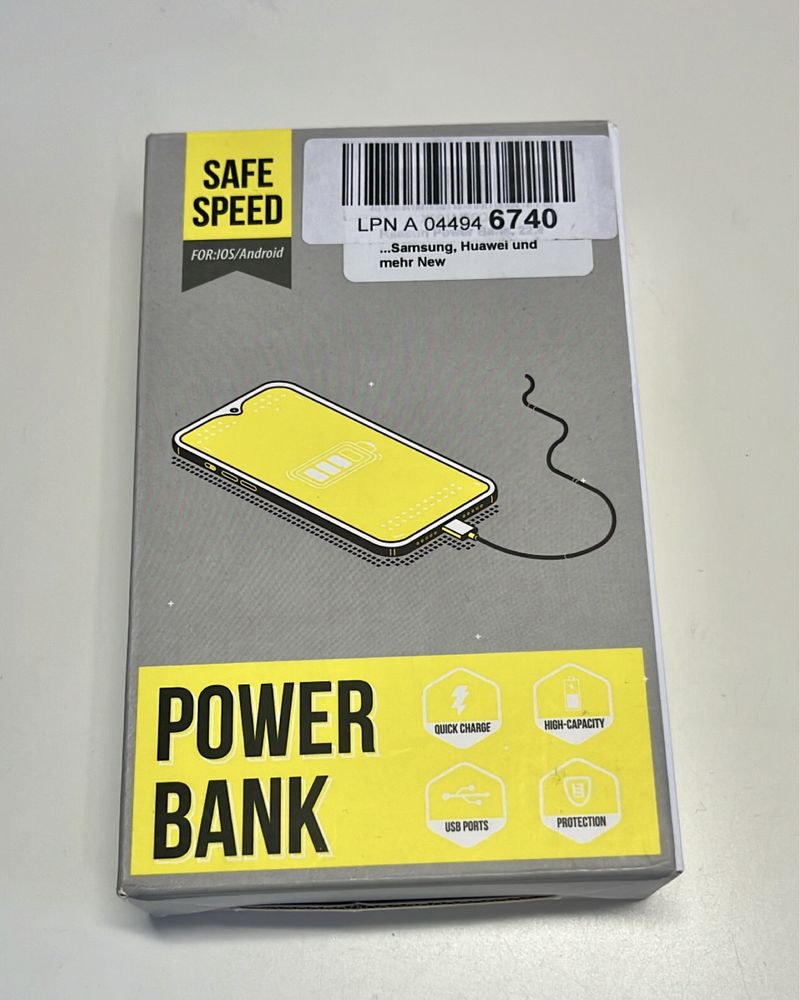 Powerbank 27000mAh przenośna ładowarka