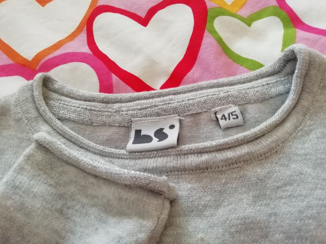 Camisola de malha 4/5 anos nova