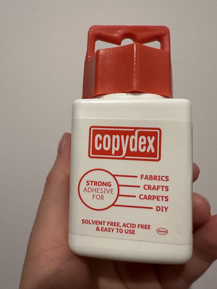 Copydex klej do formowania ucha dla psa