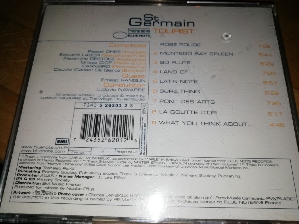 CD St Germain Tourist