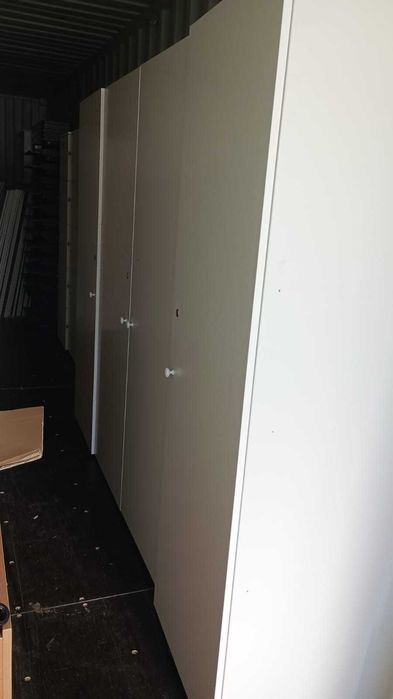 Szafa ubraniowa biała 60x192 szafy komody ubraniowe do biur domu pokoj