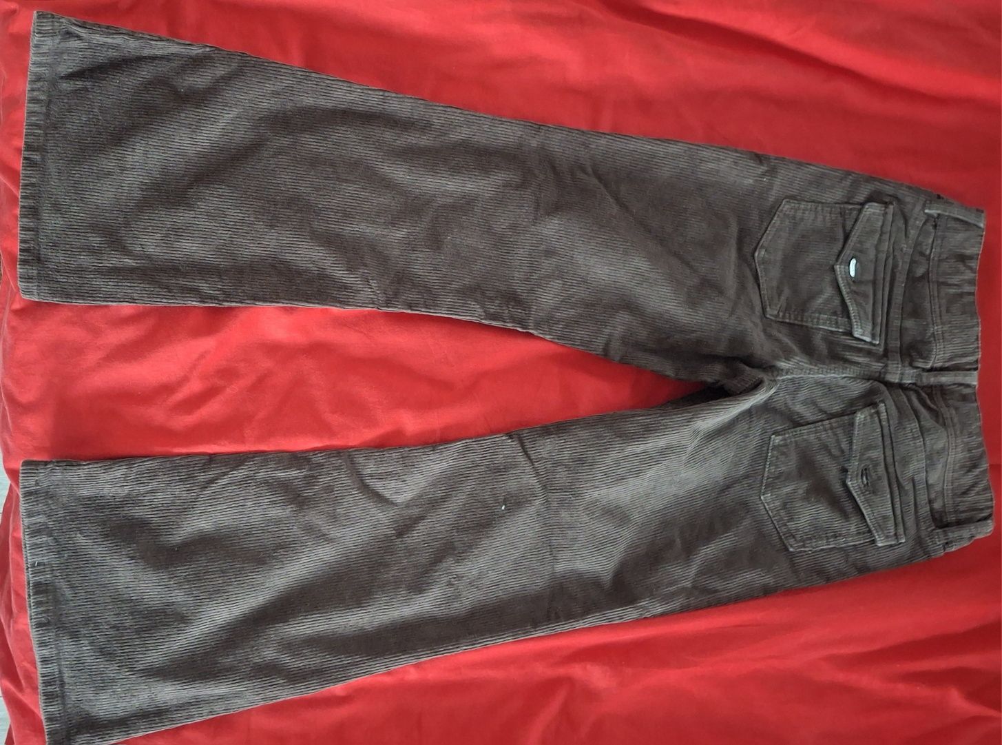 Calça de bombazine