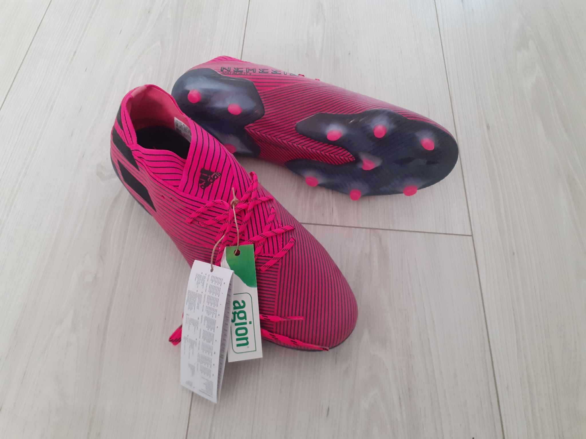 Profesjonalne buty piłkarskie, korki Adidas Nemeziz 19.1 FG r. 42 2/3