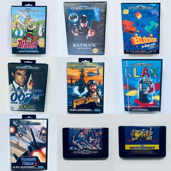 Ігри Dreamcast, Saturn, Game Gear, Genesis, Mega Drive, Master System