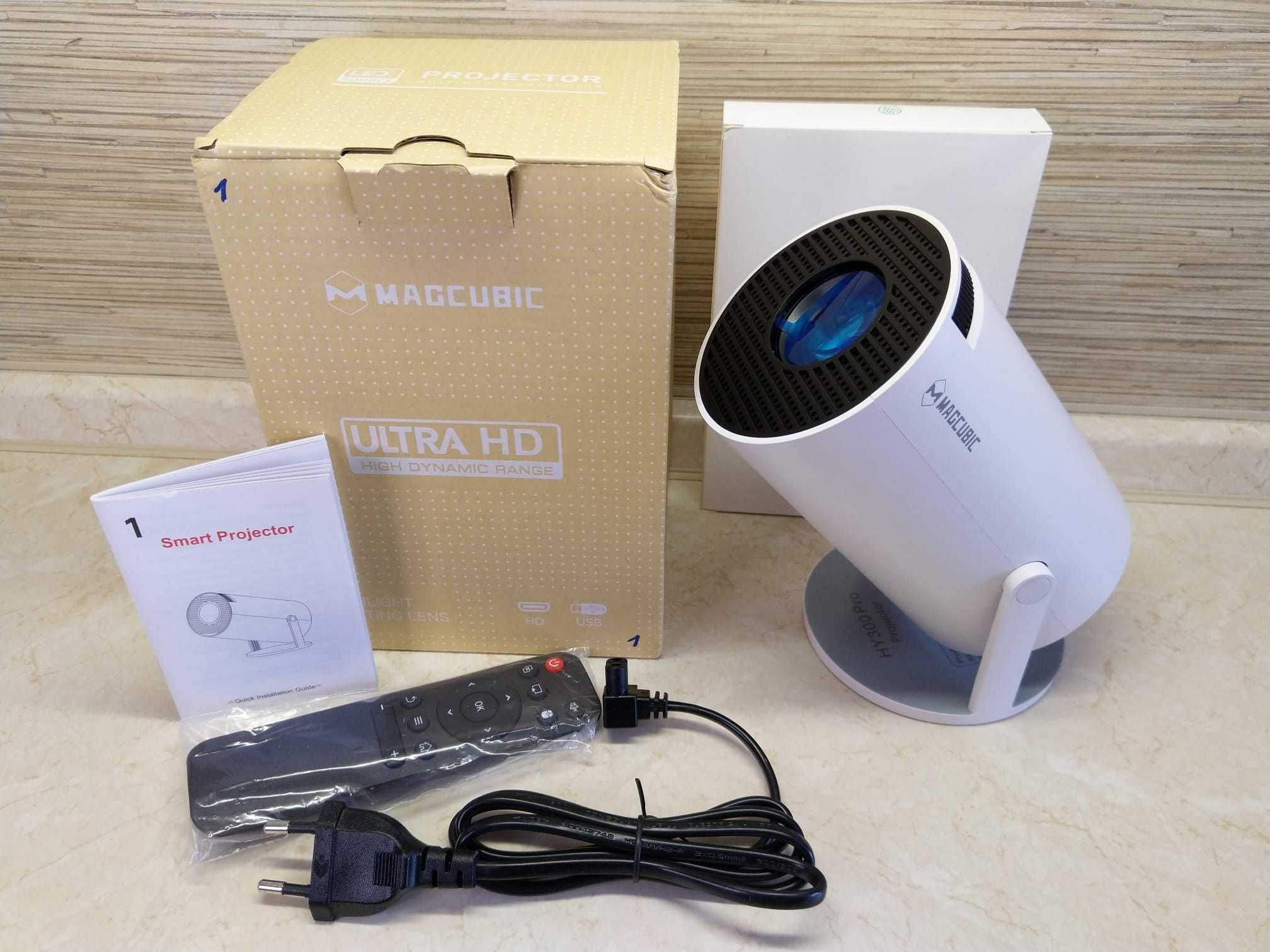 OKAZJA Projektor Magcubic HY300 pro ansi 260 BT5 Wifi6 Android 11 PL