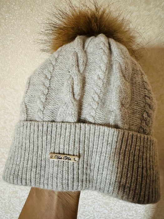 Шапка с помпоном Veer Mar