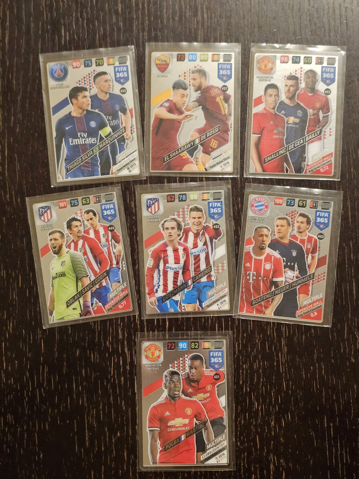 Zestaw kart Multiple, fifa 365 od Panini
