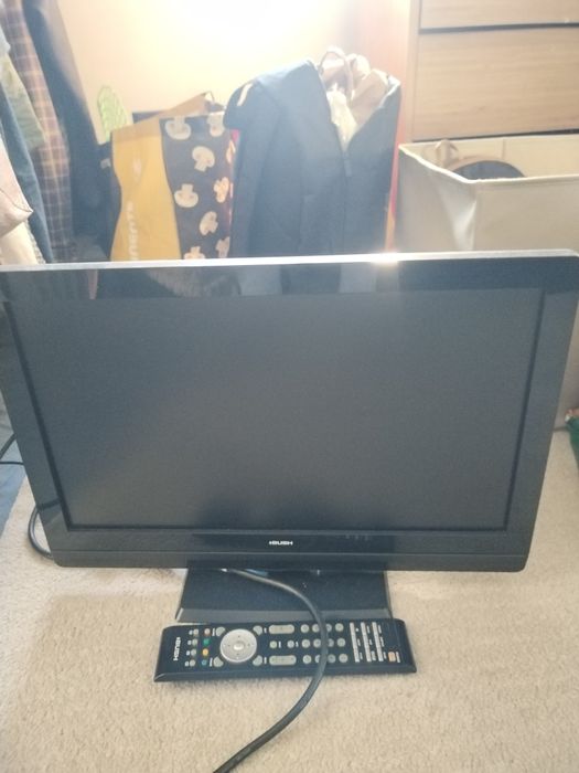 2 tvs plasma - bush e grundig - 19 polegadas