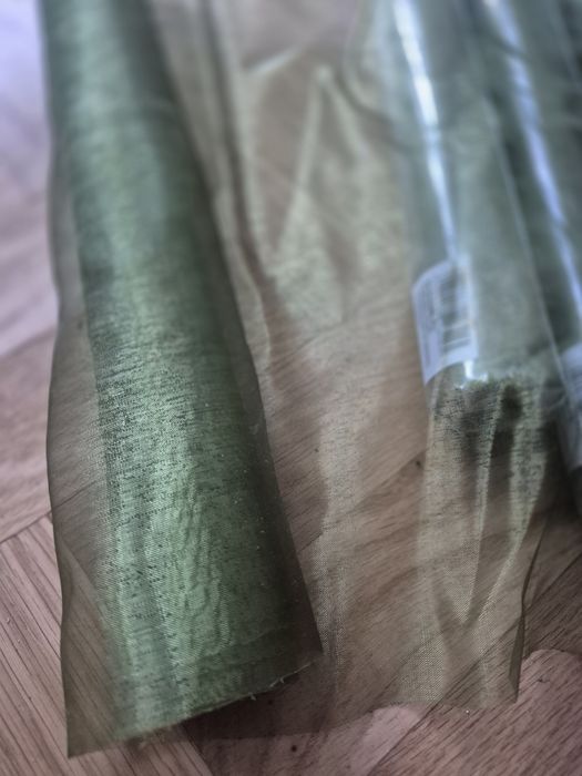 Organza zielona w rolce