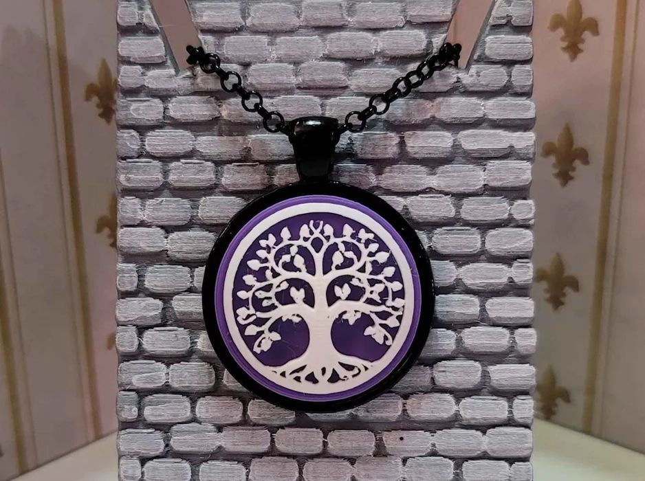 Cabochão Árvore da Vida para Base de 25mm