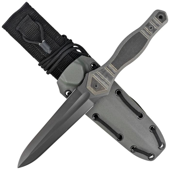 Nóż Mikov Golak LE Black/Olive G10, Black DLC N690 by Roman Hippík