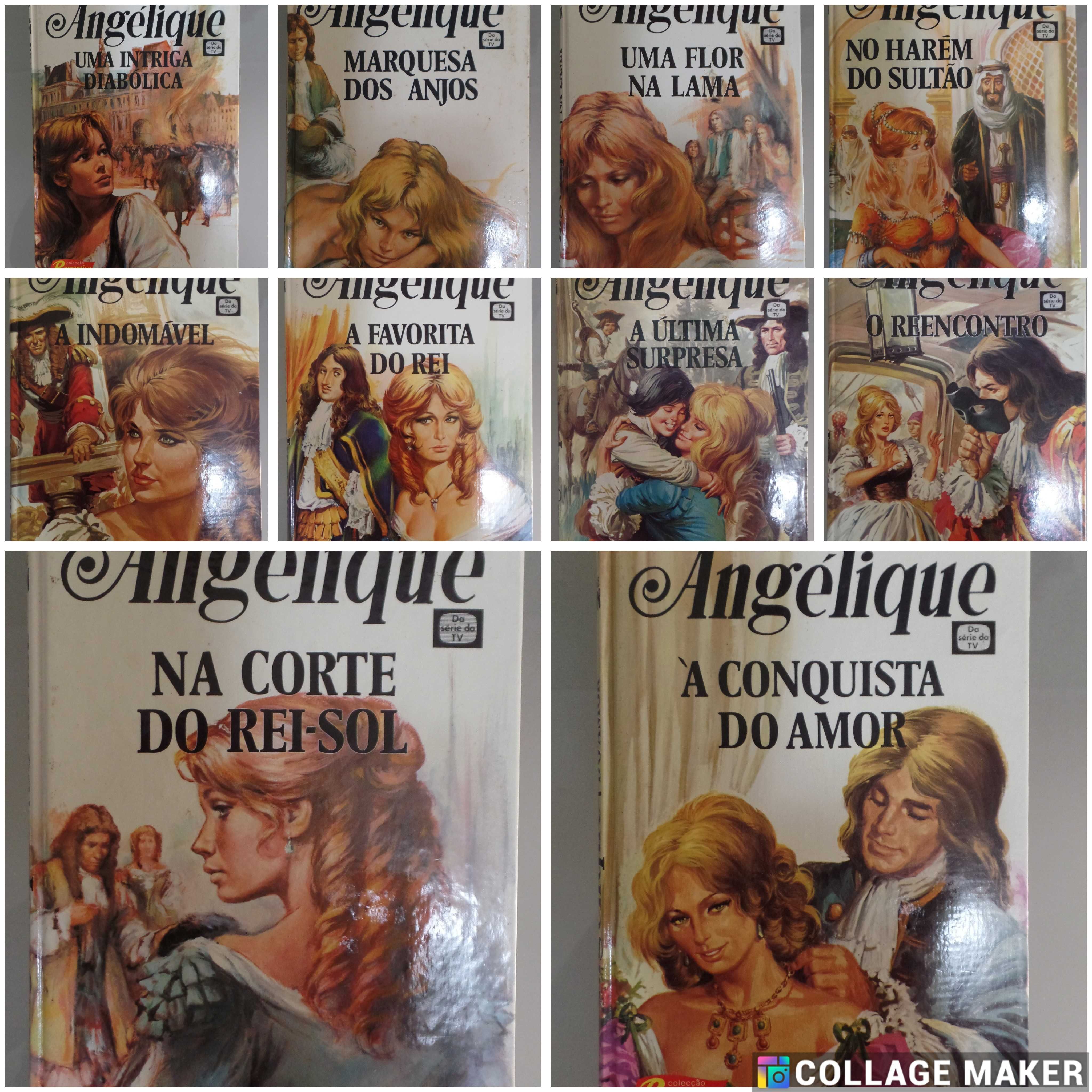 Coleção completa de 12 livros – Angélique (Europa-América)