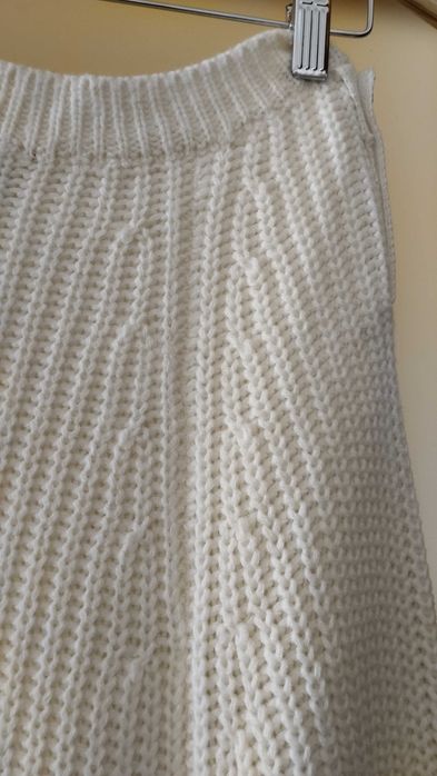 Poncho branco C/ PORTES