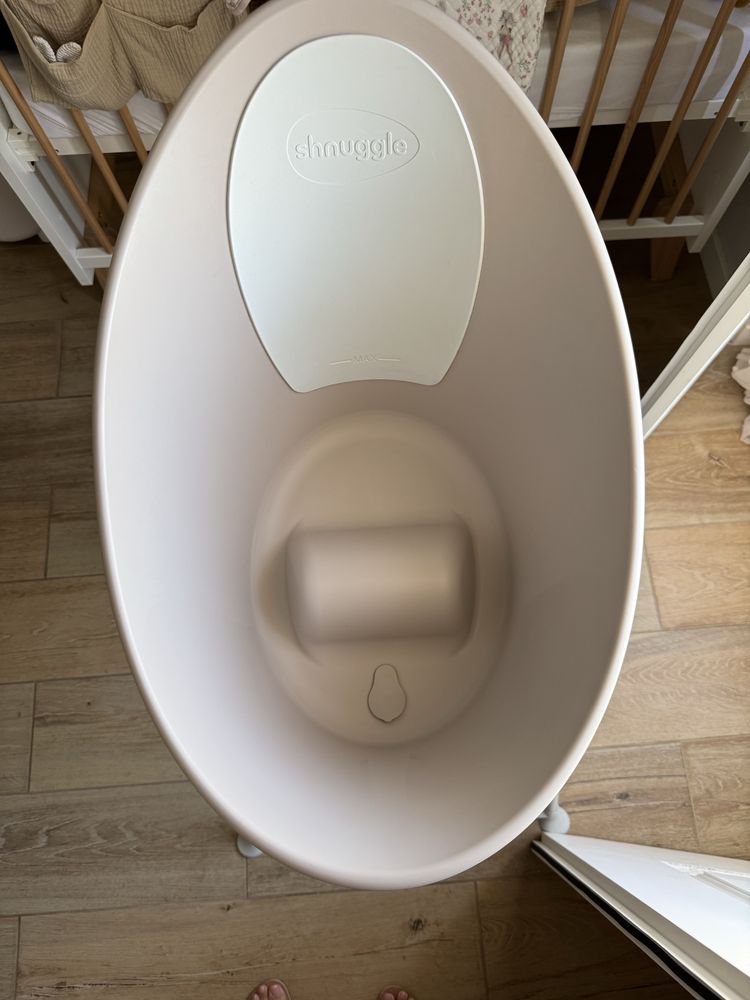 Banheira SHNUGGLE com suporte dobrável Bege