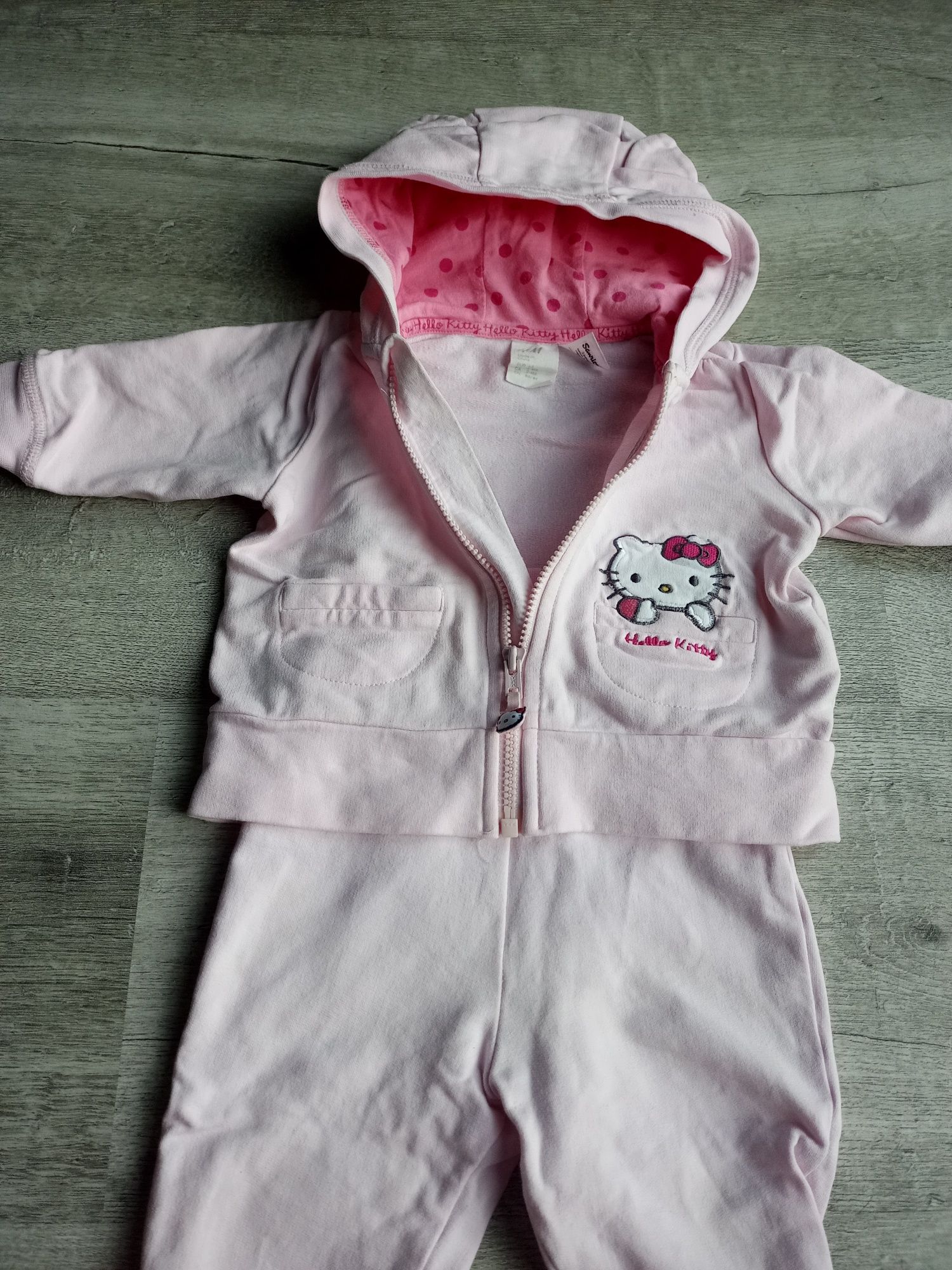 Zestaw/komplet bluza + spodnie H&M 2-4 M