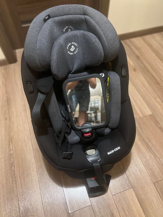 Fotelik maxi cosi mika 0-18 kg z bazą isofix, obrotową LUSTERKO GRATIS