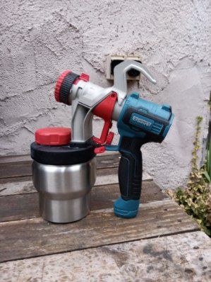 Pistolet agregat do malowania Erbauer EPS800