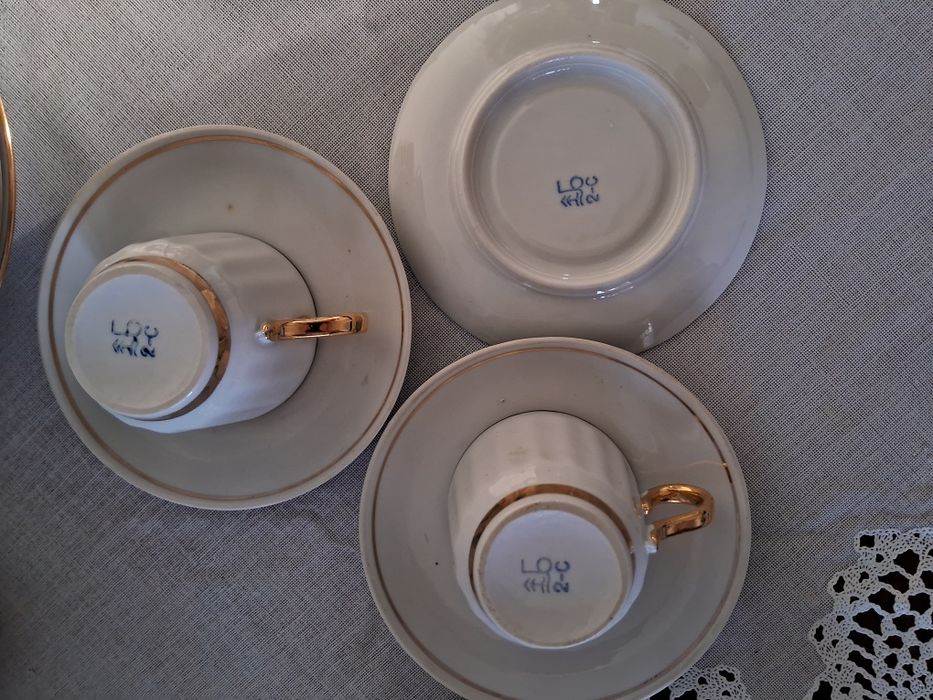 Чашки чайные пары Коростень Дружковка Барановка кофейный сервиз