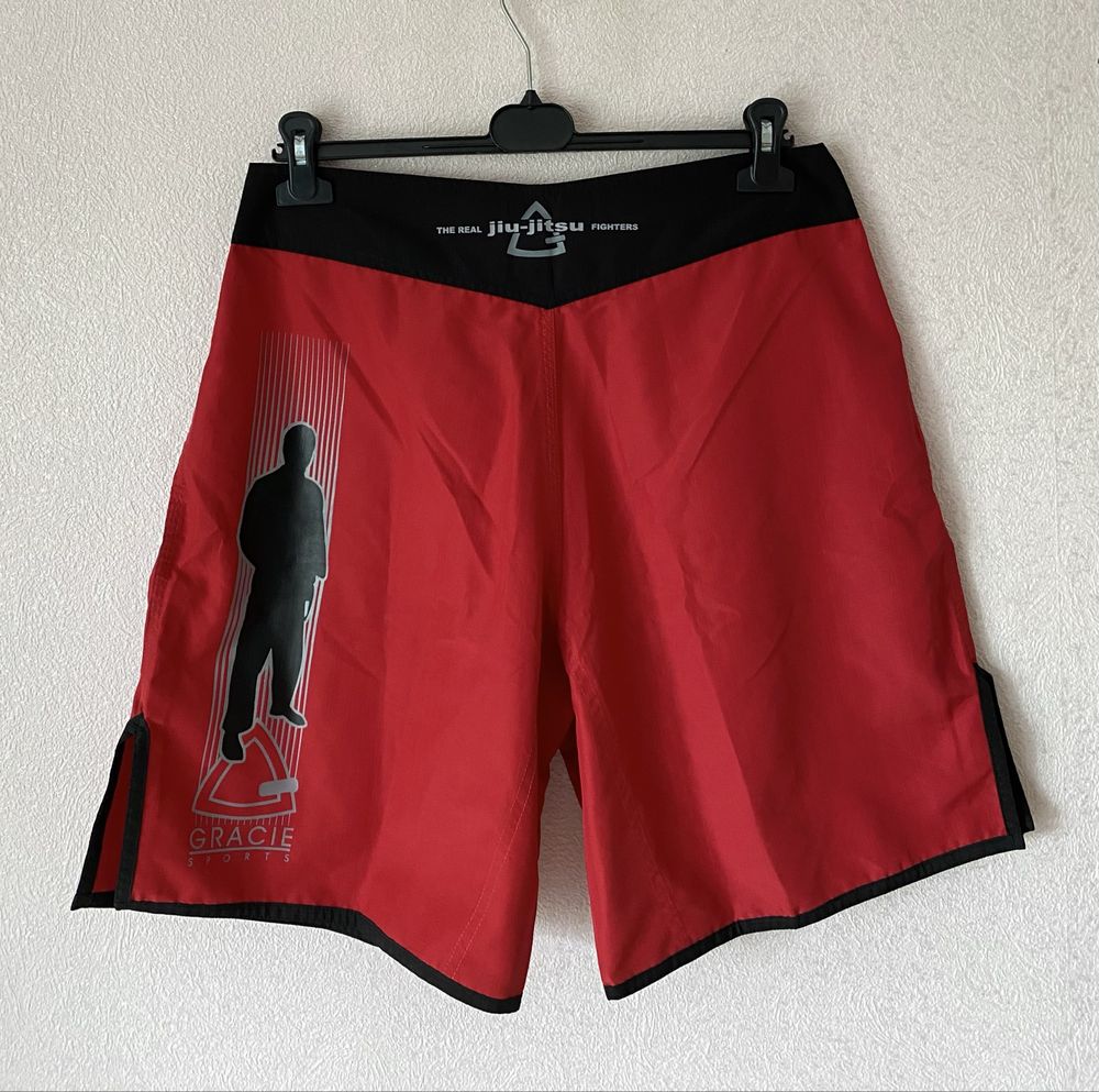Jiu-Jitsu Gracie шорты мужские MMA UFC Venum Reebok Tap Out Affliction