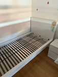 Cama Ikea Malm - branco, 90x200 cm
