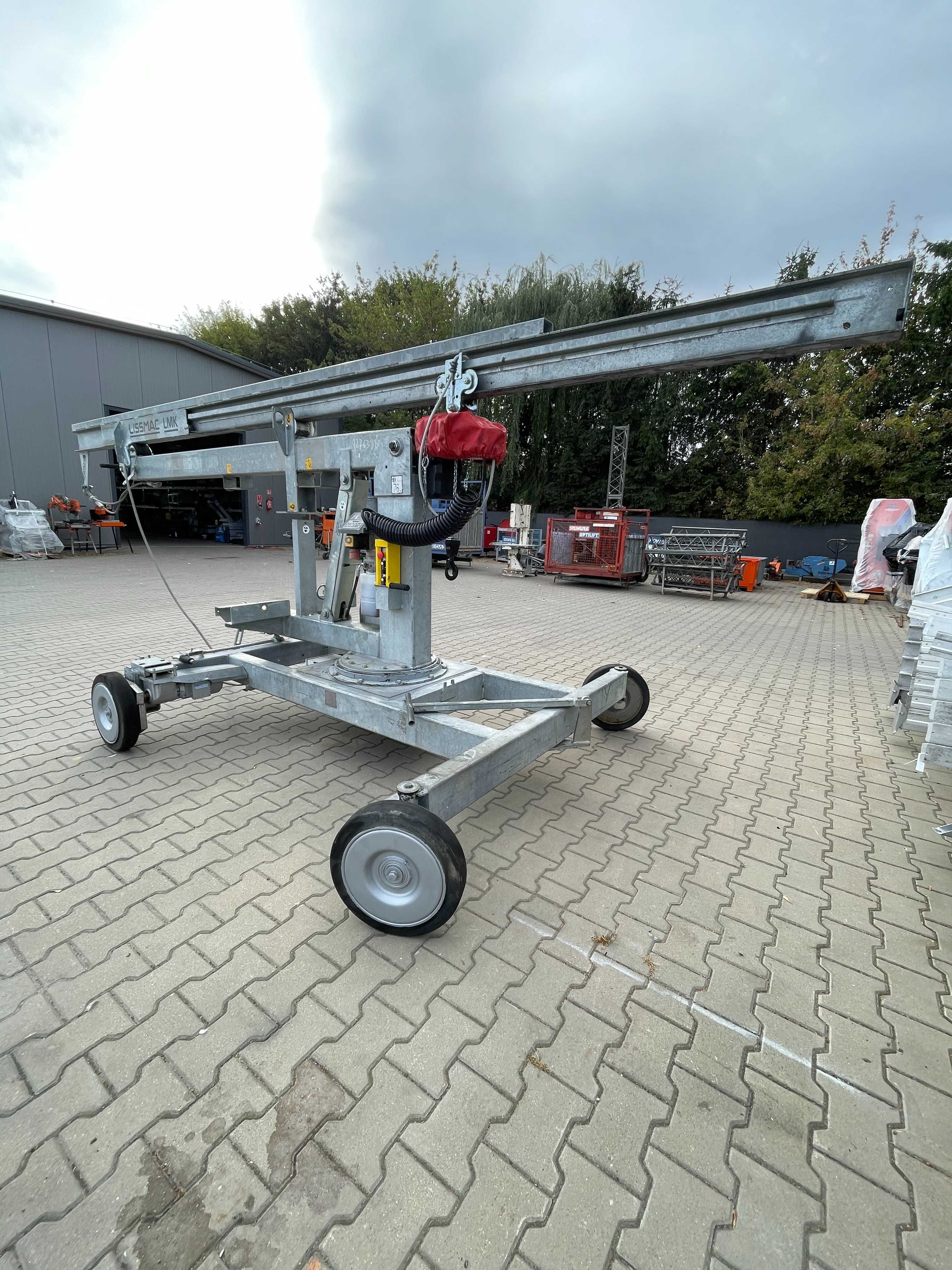 Mini dźwig żuraw LISSMAC LMK 400 podnośnik minikran wciągarka silka