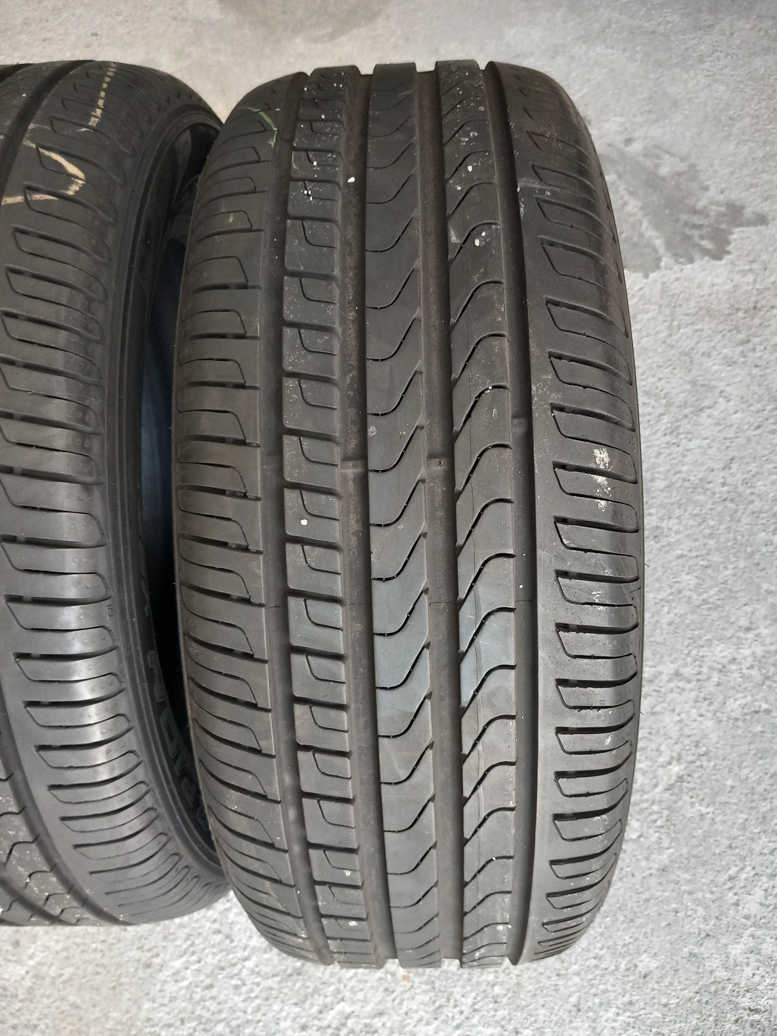 4 Pneus 235/55R18 seminovos Michelin e Pirelli