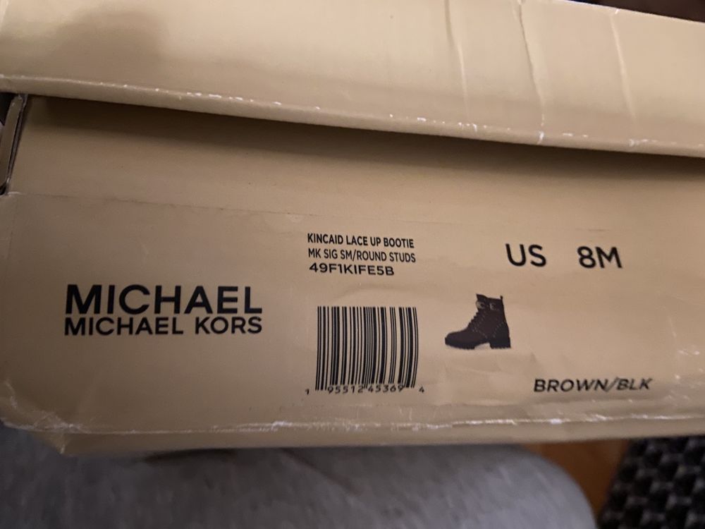 Michael Kors Botki 8M 38,5 kincaid łące up bootie