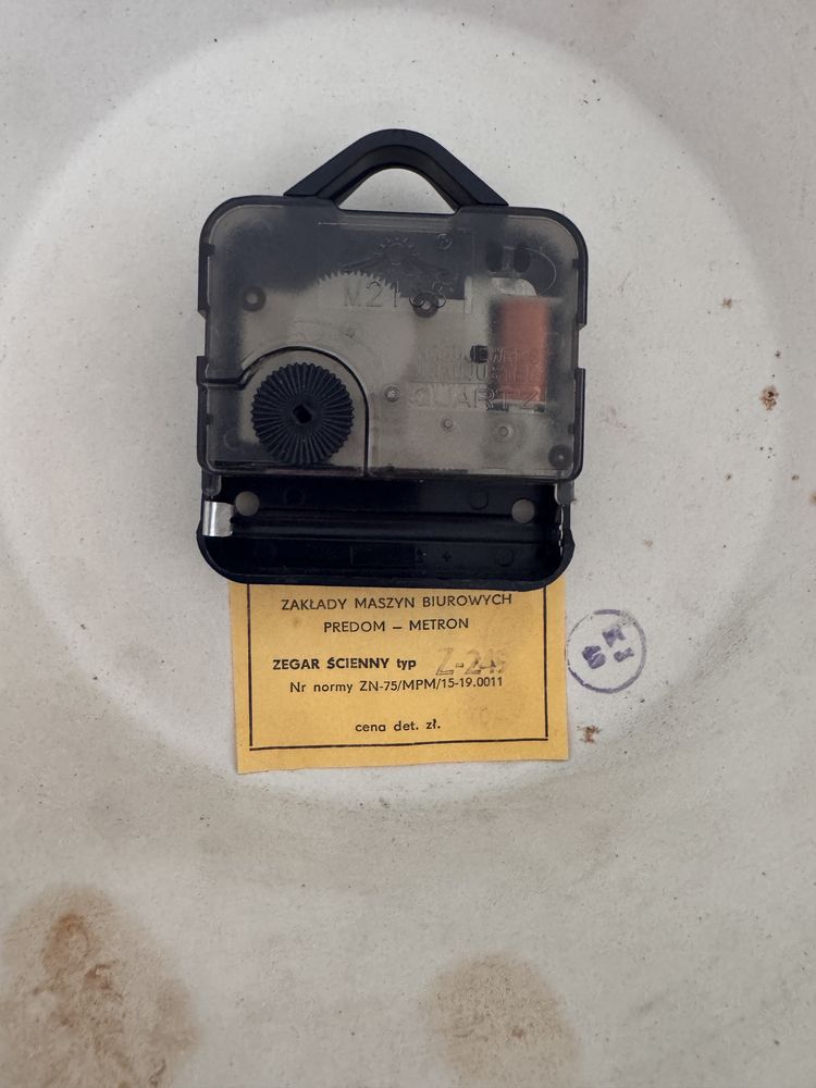 Zegar Mirostowice. PRL. Vintage.