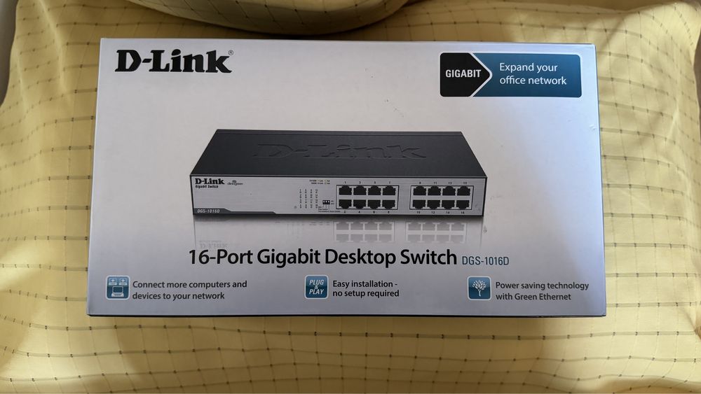 D-link 16-Port Gigabit Desktop Switch