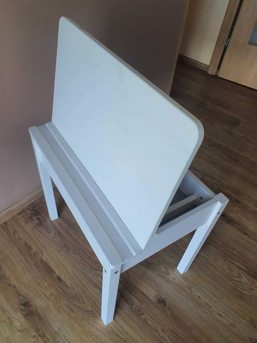Biurko dziecięce IKEA Sundvik – białe, dobry stan