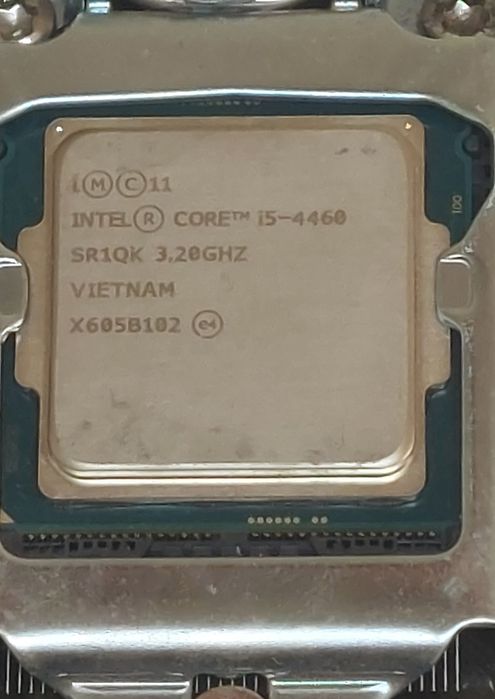 Motherboard MSI B85-G43 + i5 4460 + 4gb ram  + cooler