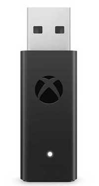 Microsoft Xbox Wireless Adapter pad PC Windows USB