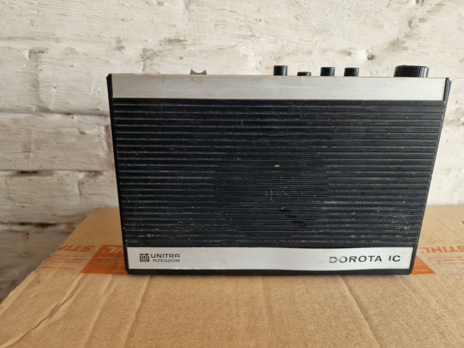 Radiomagnetofon PRL UNITRA Kasprzak RM 222,Radio Tarabant 2,Dorota