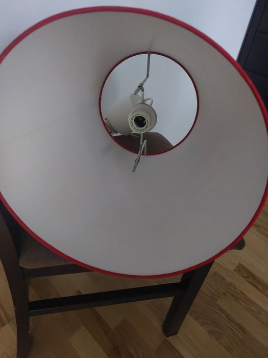 Lampa wisząca czerwona