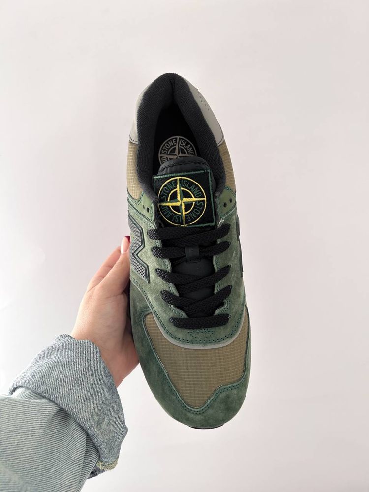 36-45, New Balance 574 Legacy "Stone Island Dark Green", НБ 574 стонік